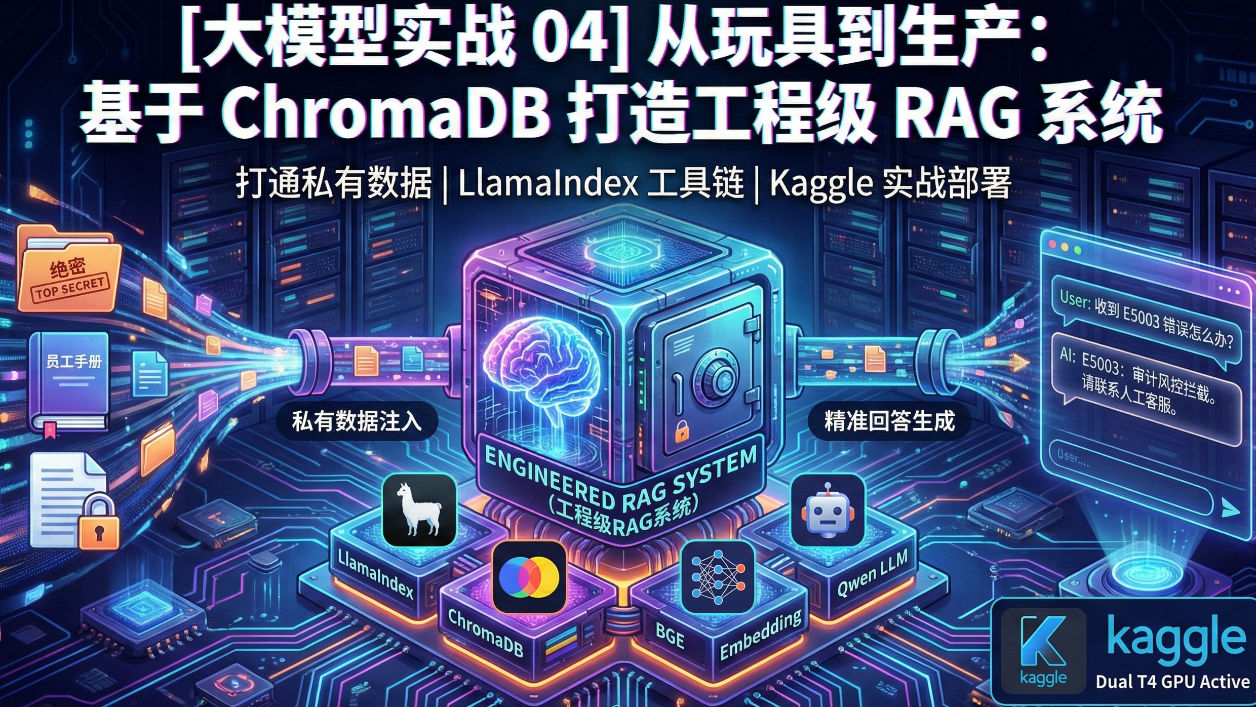 [大模型实战 04] 从玩具到生产：基于 ChromaDB 打造工程级 RAG 系统