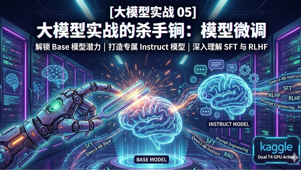 [大模型实战 05] 大模型实战的杀手锏： 模型微调